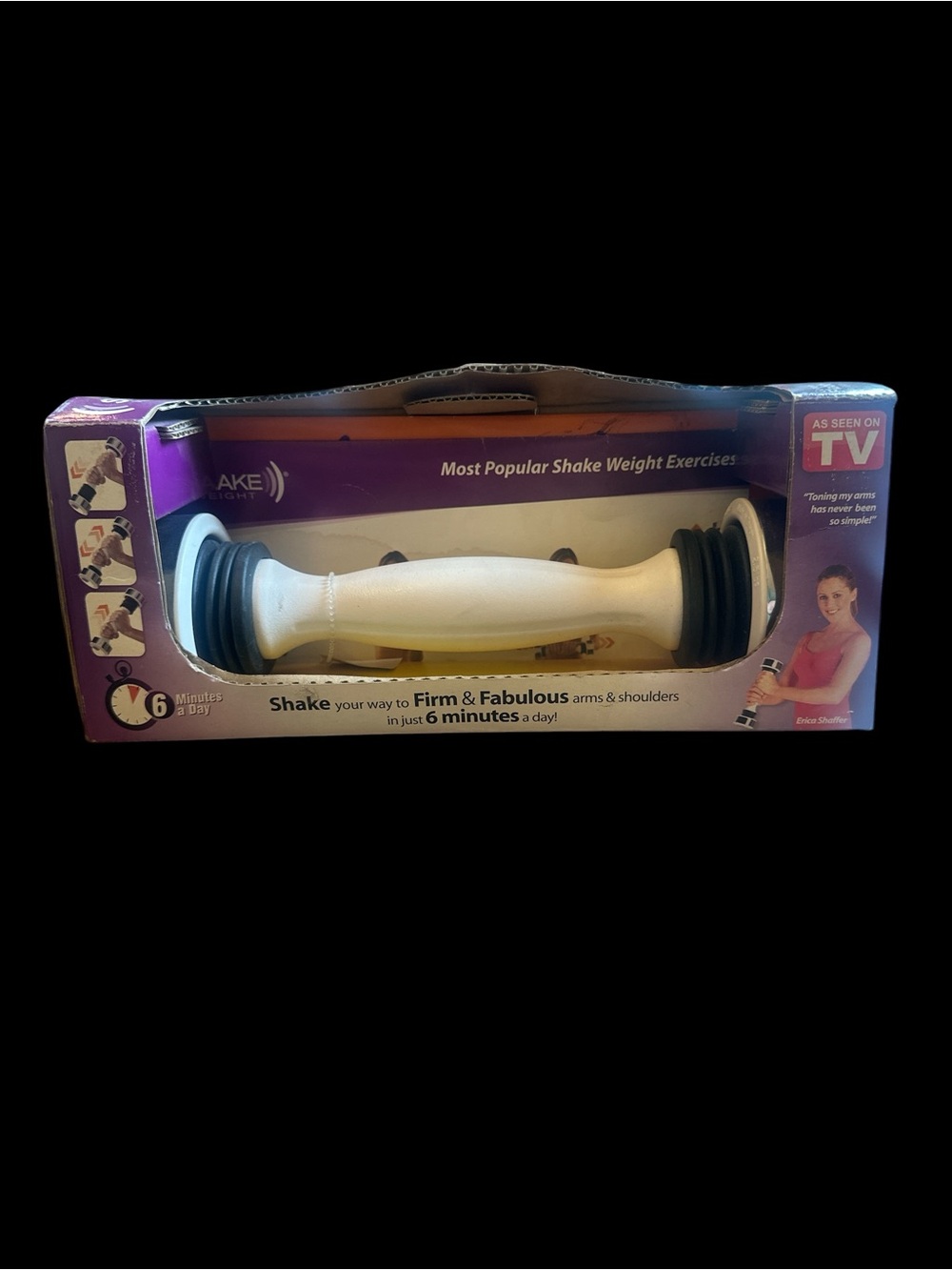 Shake Weight As Seen On TV 2.5 lbs Fitness Strength Training Dumbbell w/DVD New